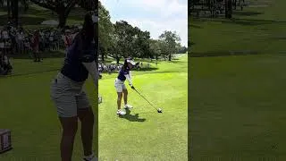 Thumbnail: Amazing Swing by World No.1 Jeeno Thitikul | Honda LPGA 2026 Day 3 – Leading the Tournament