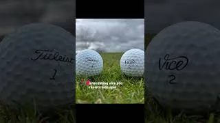 Thumbnail: Pro v1 vs Vice Pro #golf