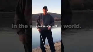 Thumbnail: This is what a golf ball sounds like on a frozen lake! #pga #golf #golfshort