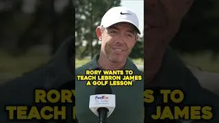 Thumbnail: Rory thinks LeBron James needs help! #golf