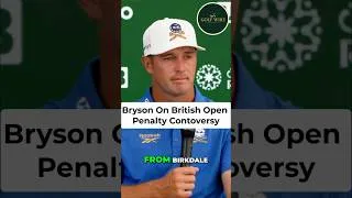 Thumbnail: Bryson DeChambeau Breaks Silence on Open Penalty Controversy
