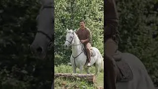 Thumbnail: Riding with Silver arrow (the horse name)#funny#reels#shorts 💥