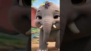 Thumbnail: ആന നല്ല ആന 🐘 Cute song for babies by GooBee #babysongs #kids #animation #education #anganvadi