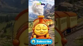 Thumbnail: കൂ  കൂ  തീവണ്ടി 🚂 Cute song for babies by GooBee #babysongs #kids #animation #education #anganvadi