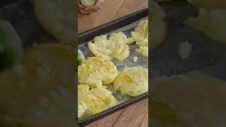 Thumbnail: Crispy Smashed Potato Base + Melty Cheese = Perfection 🍕🥔 #recipes