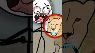 Thumbnail: If a Lion Attacks You, Do This 🦁😲 #animals #wildlife #survival #facts