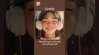 Thumbnail: A playlist that makes you feel positive when you listen to it | Greedy  #Short