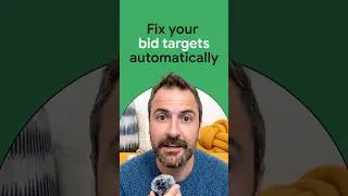 Thumbnail: How to fix your Google Ads bid targets in one click #googleads #googleadstips