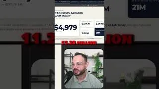 Thumbnail: 21 Tao Demand vs Supply | Huge Price Squeeze Incoming! #tao #bittensor #bittensortao