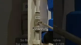Thumbnail: Turn off your outside tap over winter!