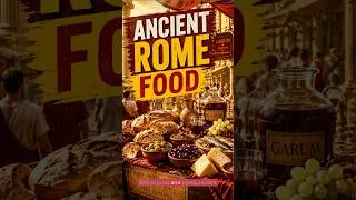 Thumbnail: What Did Ancient Romans Actually Eat? #FoodHistory #AncientRome #RomanFood #HistoryShorts #FoodFacts
