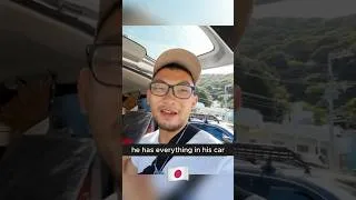 Thumbnail: Hitchhiking in Japan and get invited to go for a fishing trip with an 80-year-old uncle #hitchhiking