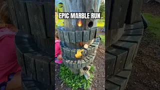 Thumbnail: CRAZY MARBLE RUN! Who will win?! #shorts #kidsvideo #marblerun