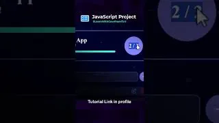 Thumbnail: Todo App JavaScript Project for beginners | Check out channel for tutorial #javascript
