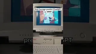 Thumbnail: Did Courage predict ChatGPT in 1999?