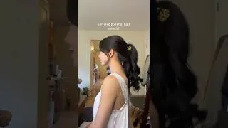 Thumbnail: how I make my ponytails a little more fun #hairstyletutorial #updohairstyle #hairideas #ponytail