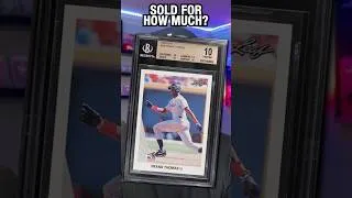 Thumbnail: Frank Thomas Junk Wax Era Rookie and Baseball Cards Worth Money