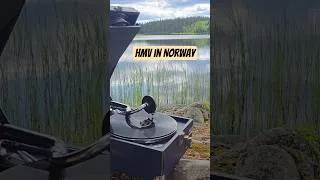 Thumbnail: Gramophone Outdoors In Østby Norway HMV 101