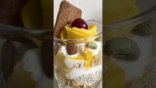 Thumbnail: My Favorite Summer Breakfast Recipe ☀️🥭 #mango #parfait #yogurt #oatmeal @AlexandraStanLive