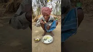 Thumbnail: tribe grandma & GRANDPA eating rice #food #cooking