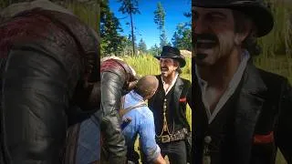 Thumbnail: What happens when Arthur brings Dead Micah to the camp 🤣 #rdr2 #arthurmorgan #reddeadredemption