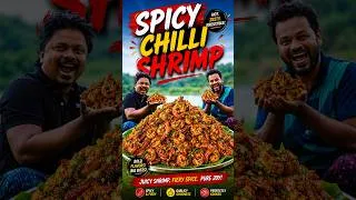 Thumbnail: Korean Chilli Shrimp 🔥 | Spicy, Juicy & Irresistible! 🍤 #food #cooking #streetfood #foodie #recipe