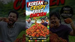 Thumbnail: Korean Fried Chicken #food #chickenlovers #chickenrecipe #cooking #bryani #crispy #fish #indianfood