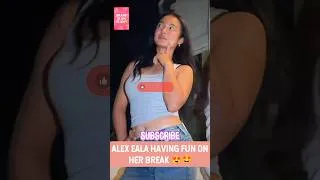 Thumbnail: ALEX EALA HAVING FUN AFTER WIMBLEDON 😍🔥 #alexeala #shorts