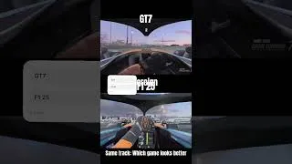Thumbnail: GT7 vs F1 25 | Yas Marina | PS5 # #granturismo7 #gt7 #f125