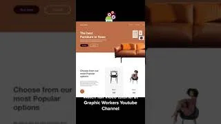 Thumbnail: Short   How to design a E-commerce landing page UI design in Adobe XD