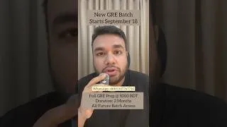 Thumbnail: Full GRE Prep | 5000 BDT Only