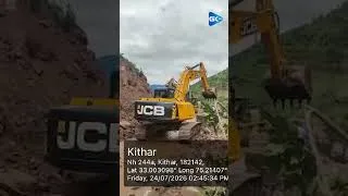 Thumbnail: Highway restoration work begins at Dhalwas, Udhampur as weather improves