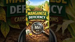 Thumbnail: Mangnese Deficiency #shorts #agriculture