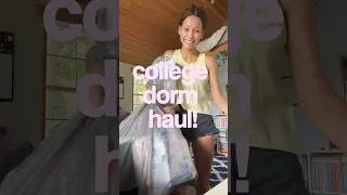 Thumbnail: it’s finally time for a dorm haul!! #dormhaul #collegeprep #collegedorm #dormessentials #college