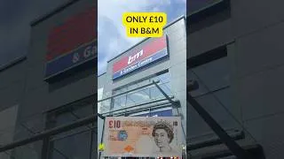 Thumbnail: I Spent £10 on Food at B&M... Was It Actually Worth It? 🤔