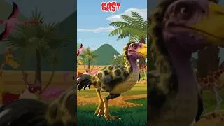 Thumbnail: Prehistoric Animal Sounds Song🦤 Gastornis, Ostrich, Argentavis, Eagle🦅 Learn Fun Prehistoric Animals