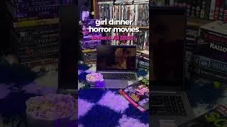 Thumbnail: Girl dinner horror movies 🩸🍿 #horrorrecommendations #horror #horrormovies #physicalmedia
