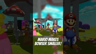 Thumbnail: MARIO MAKES BOWSER SMALLER! #vrchat #vrc #vrchatfunny #mario #supermariobros #viral