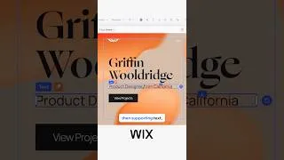 Thumbnail: These web design principles separate PRO sites from templates #wix #aitools