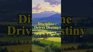 Thumbnail: Discipline Drives Destiny II  #powerfulmotivation