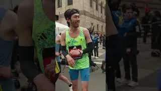 Thumbnail: Boston debut, clocking 2:48:58 in his adios pro 4 🥇 #adidasCA #Adizero #adidasrunning