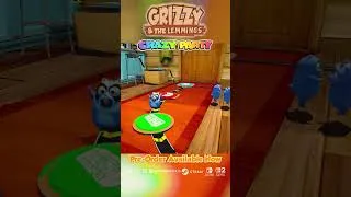 Thumbnail: GRIZZY & THE LEMMINGS: CRAZY PARTY — Video Game : Ranger Cabin board 🎮
