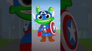 Thumbnail: Finger Family with Superheroes #shorts