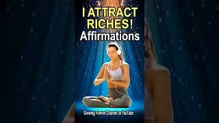 Thumbnail: Manifest Wealth & Abundance With Powerful Affirmations - Attract Riches