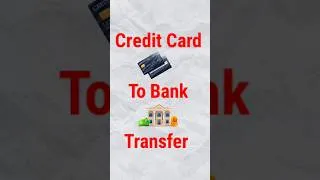 Thumbnail: Credit card to bank transfer #creditcardtobanktransfer #shortvideo