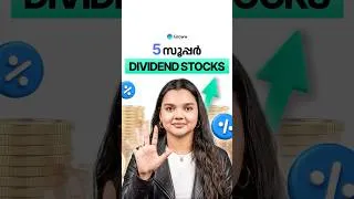 Thumbnail: "ഇന്ത്യയിലെ Top 5 High Dividend Yield നൽകുന്ന Stocks (2026) | Growth ഒപ്പം Dividends"
