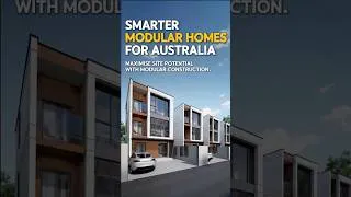 Thumbnail: Modular Building on Sydney Land#gsmod #modularconstruction #modularbuilding #steelstructure