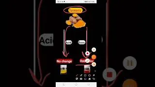 Thumbnail: Natural indicator of acid & base #Chemistry #Chiemistry shorts #GSPATHSHALA