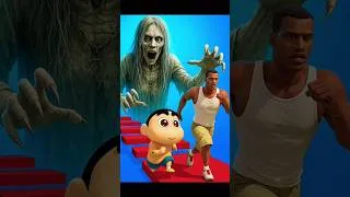 Thumbnail: ভয়ংকর ভুতের সিন l Bangla GTA V #shorts #Scary