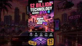 Thumbnail: The $2 Billion Technology Behind GTA 6 Explained #gta6  #usa